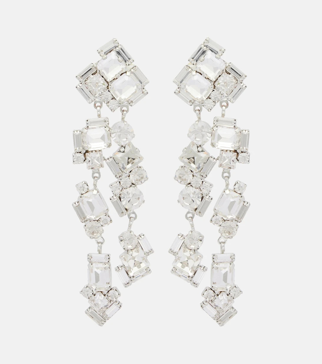 Magda Butrym - Crystal-embellished drop earrings