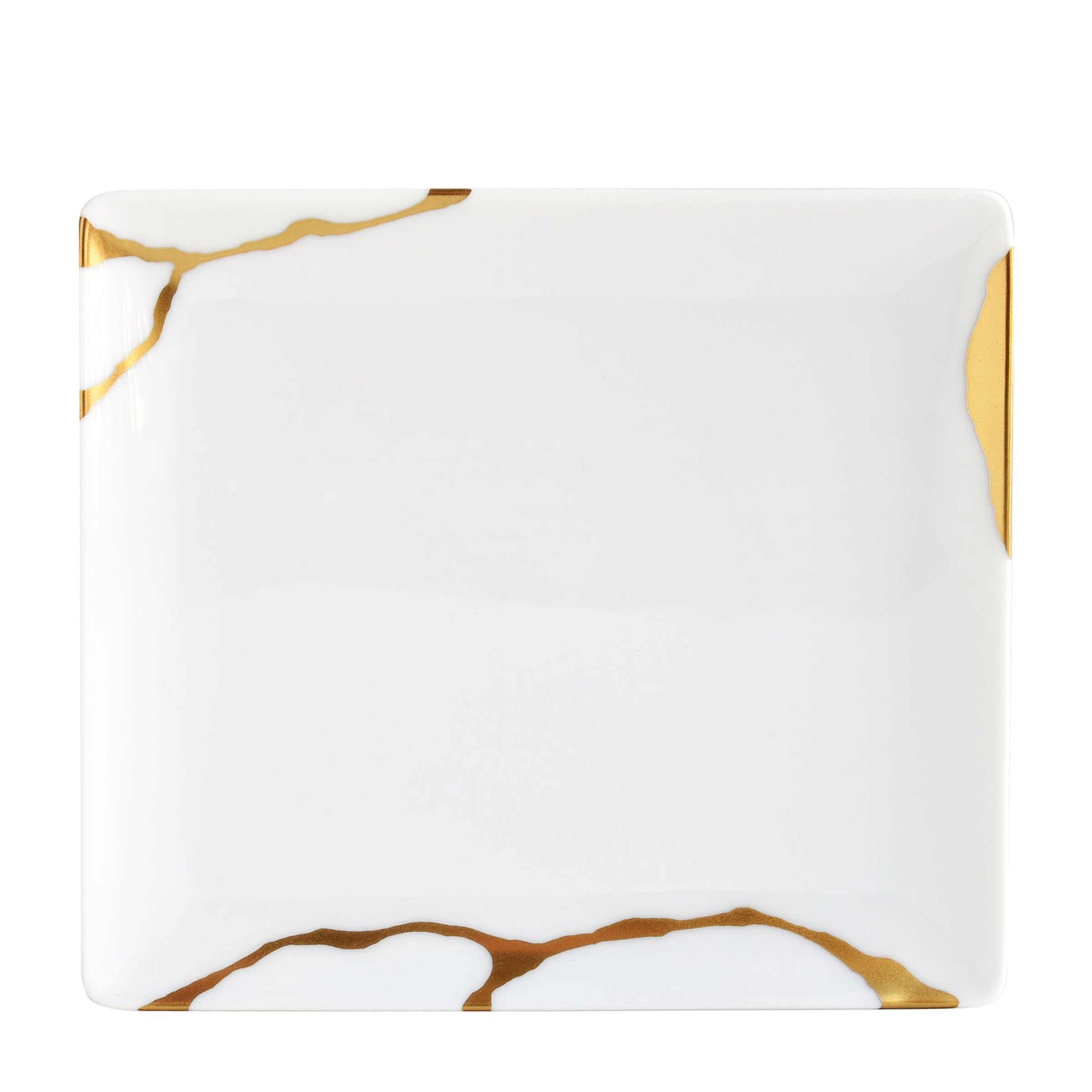 Kintsugi Rectangular Tray (17cm x 15cm)