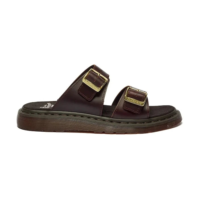 Dr. Martens чехли дамски от кожа Josef