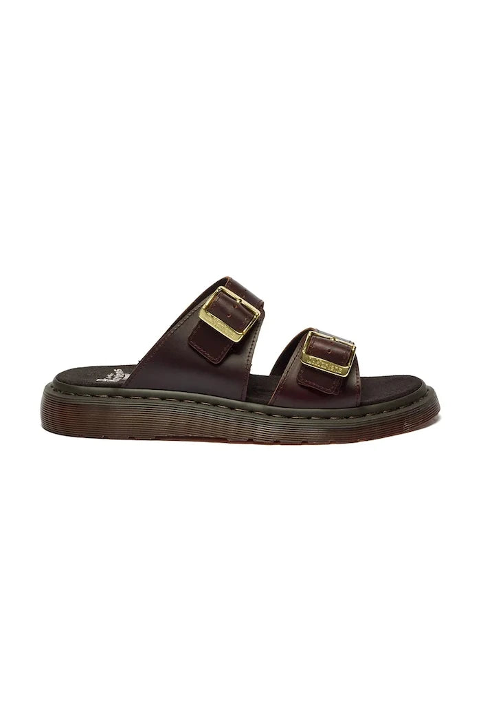 Dr. Martens чехли дамски от кожа Josef