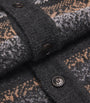 System Grey Fair Isle Cardigan