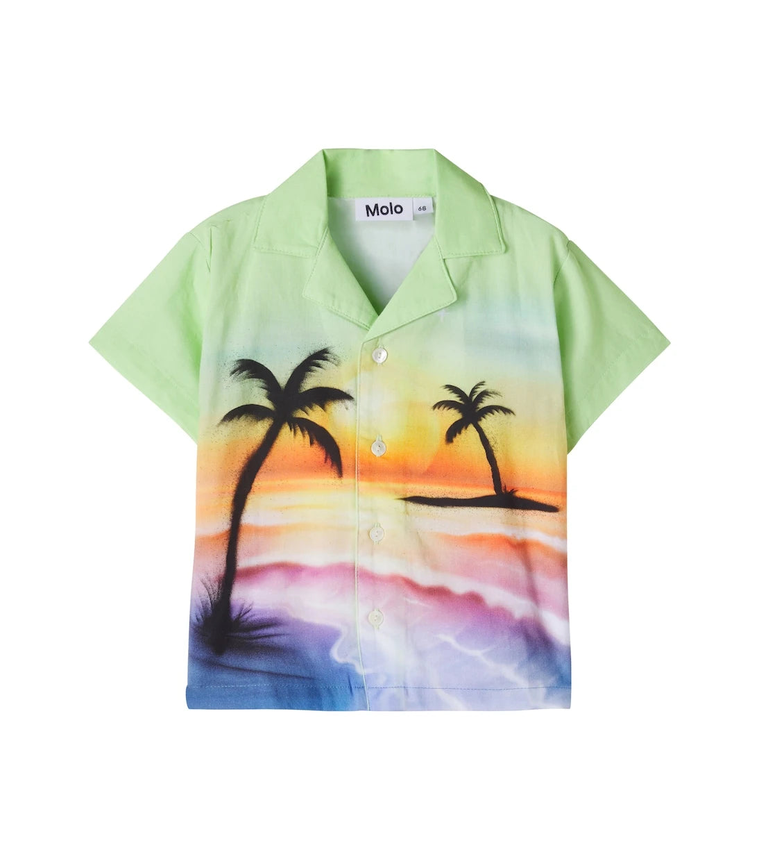 Molo - Baby Eyou printed cotton shirt