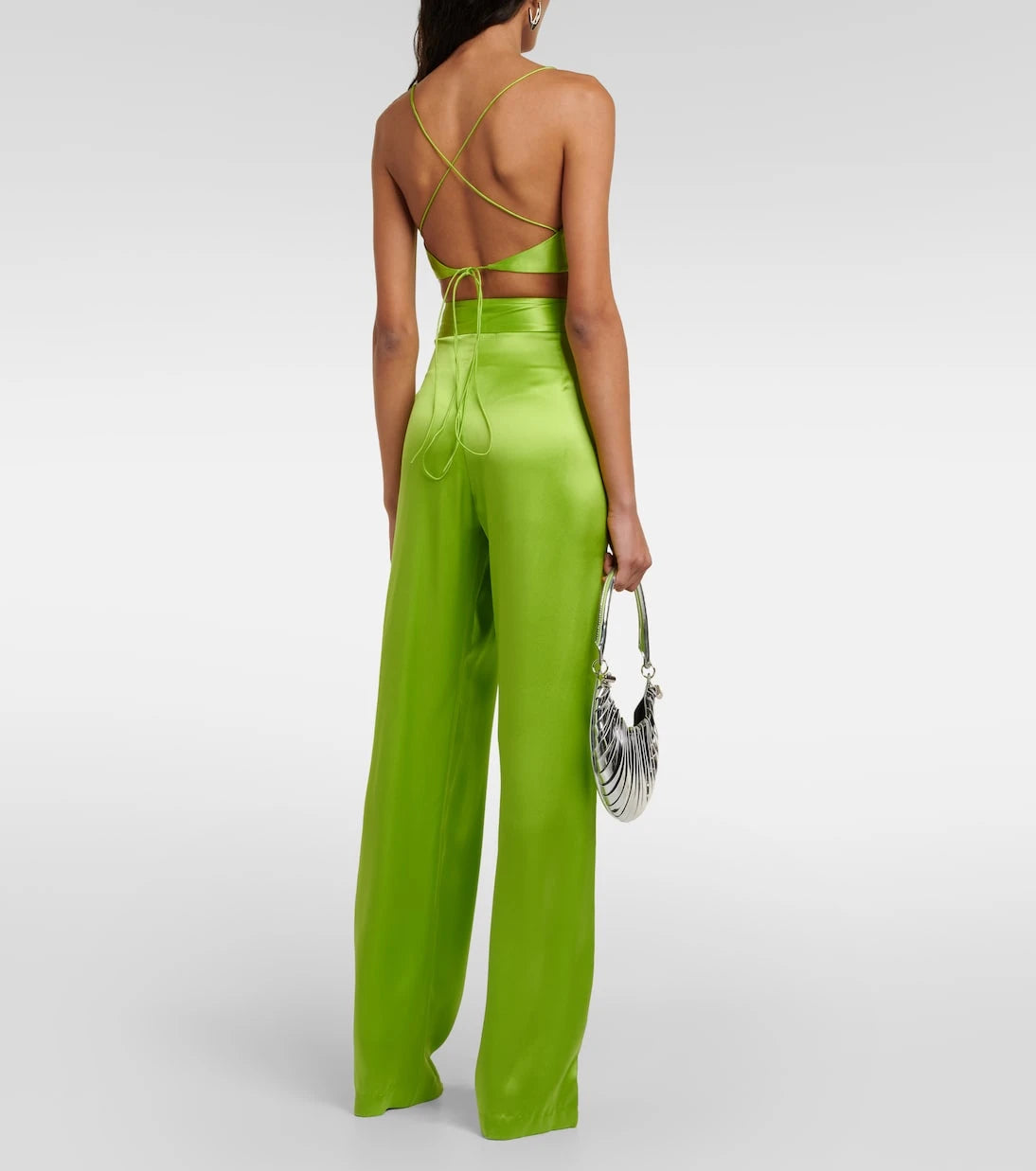 The Sei - Silk satin bra top