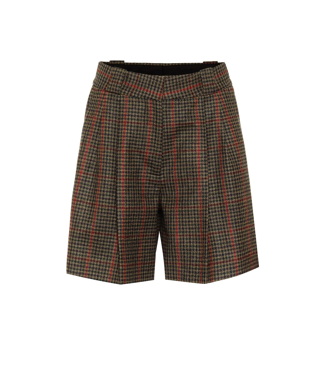 Blazé Milano - Fell checked wool shorts