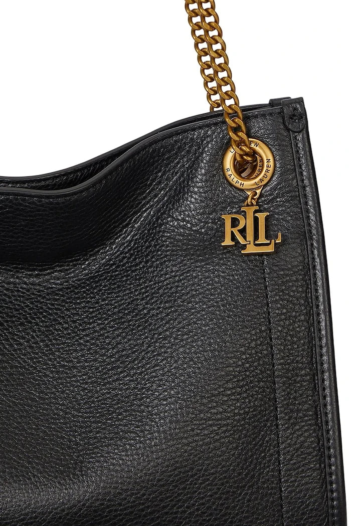 Кожена чанта Lauren Ralph Lauren