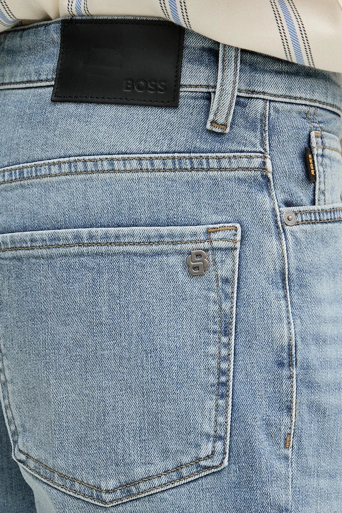 BOSS Orange Erkek Denim Şort