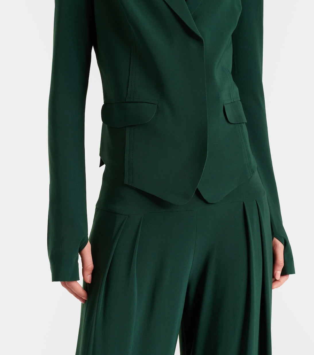 Norma Kamali - Crêpe vest
