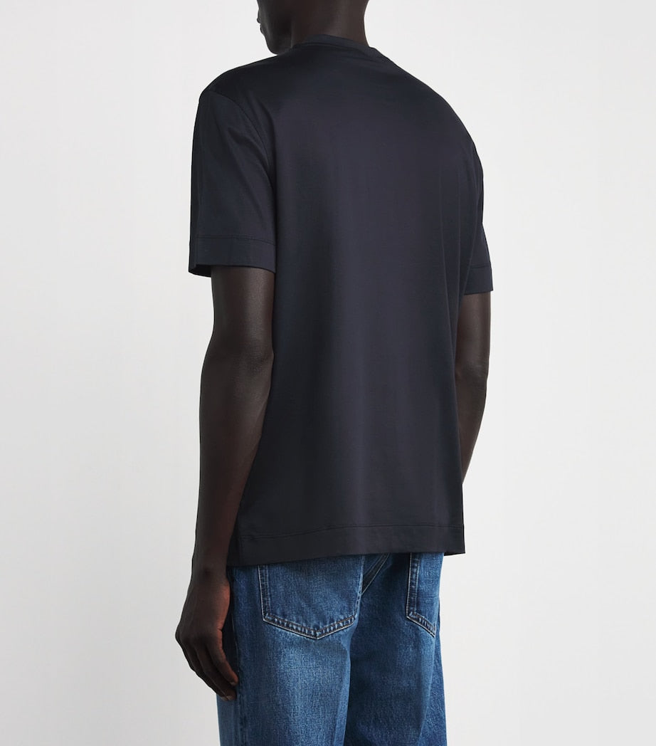 Emporio Armani Jersey Embossed-Logo T-Shirt