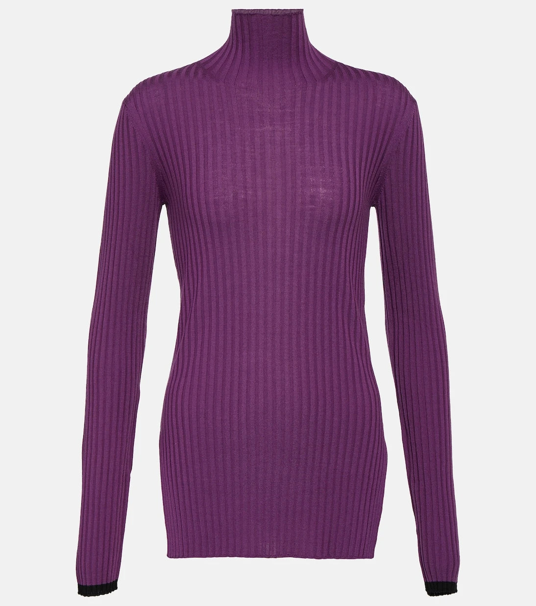 Plan C - Ribbed-knit wool sweater