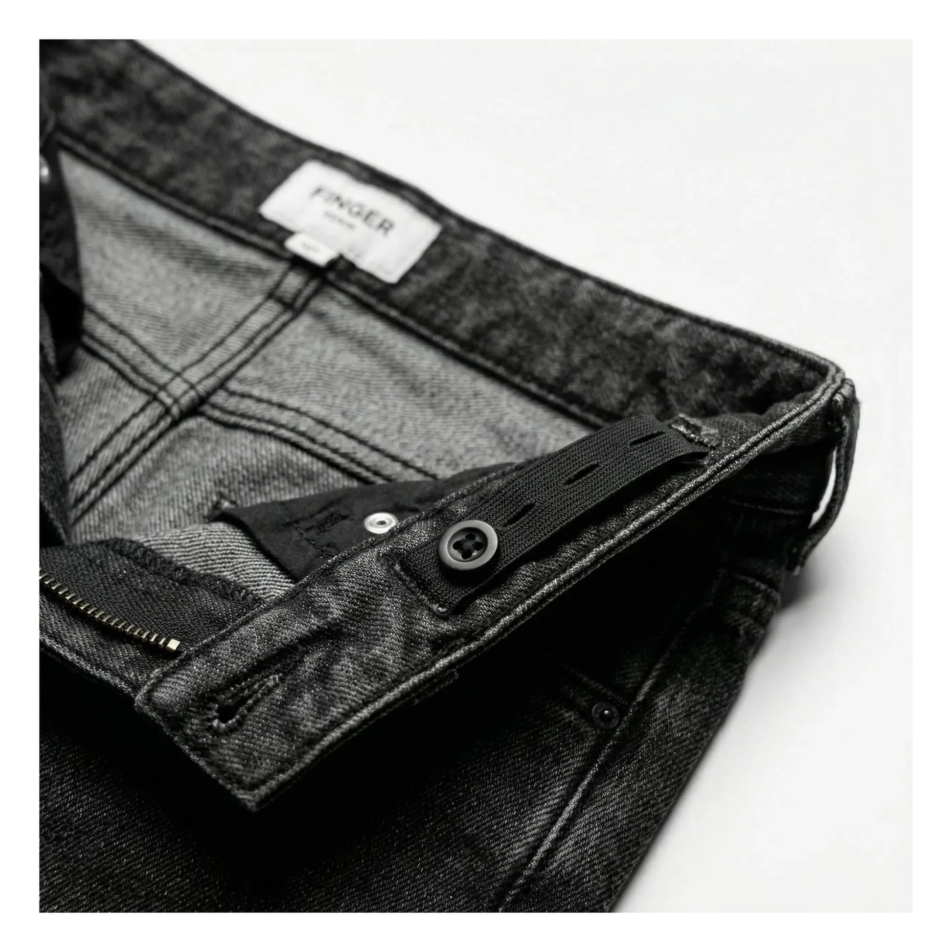 Finger in the nose - Bermuda shorts Denim Tate | Grey
