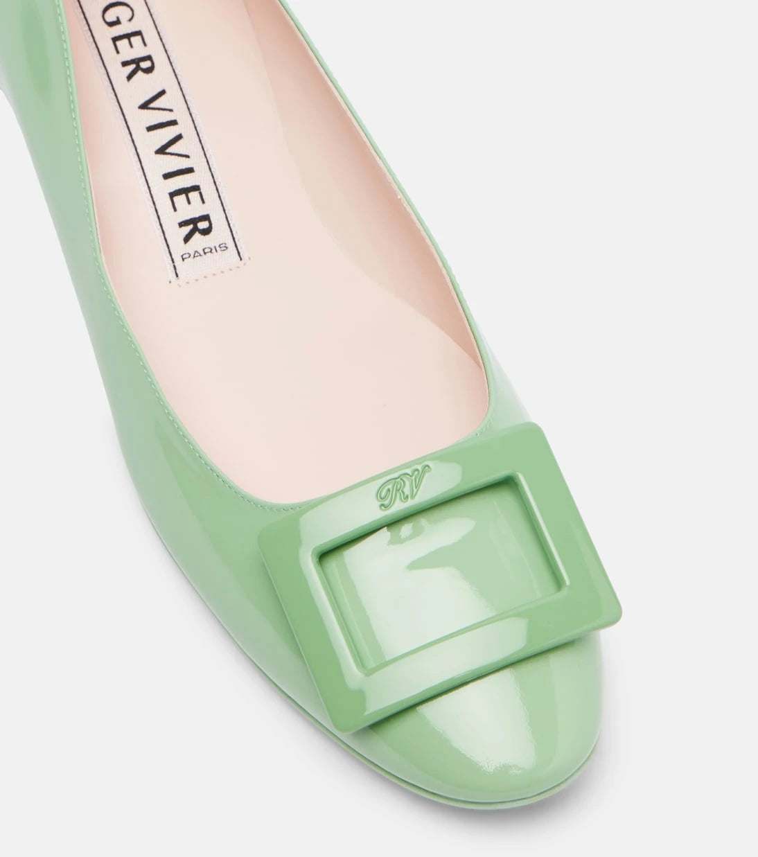 Roger Vivier - Gommettine patent leather ballet flats