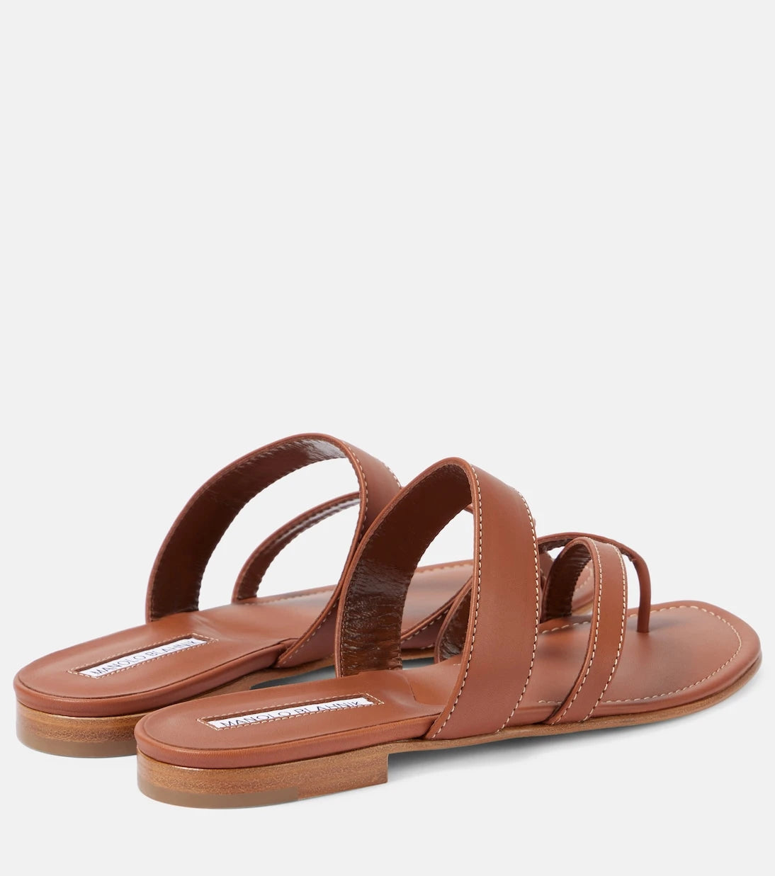 Manolo Blahnik - Susacru leather sandals