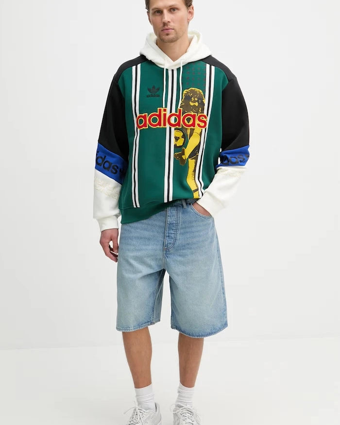 adidas Originals суичър с качулка мъжки с памук