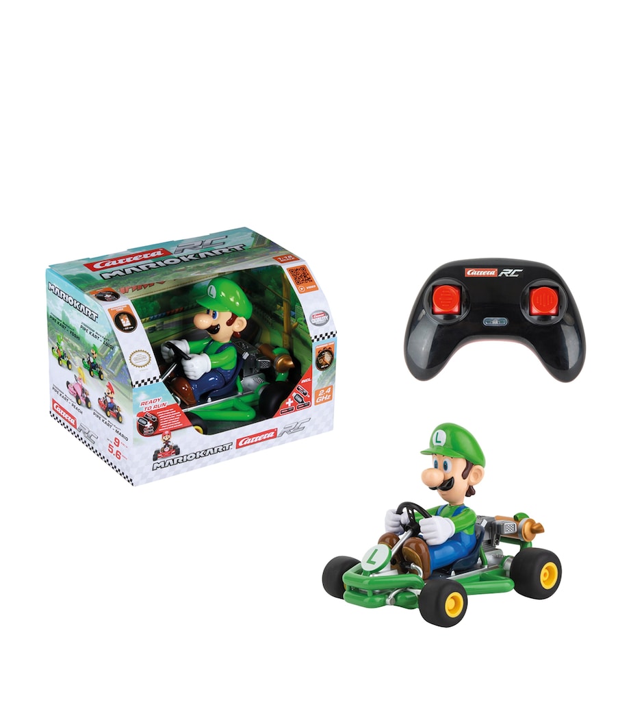 Carrera 1:18 RC Mario Kart Luigi Pipe Kart