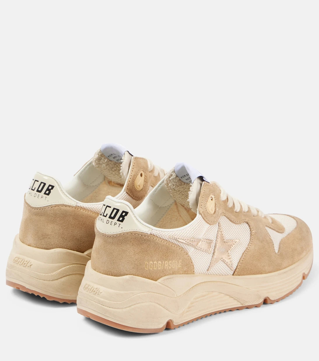 Golden Goose - أحذية سنيكرز Running Sole الجلدية