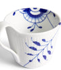 Blue Fluted Mega High-Handle Mug (330ml)