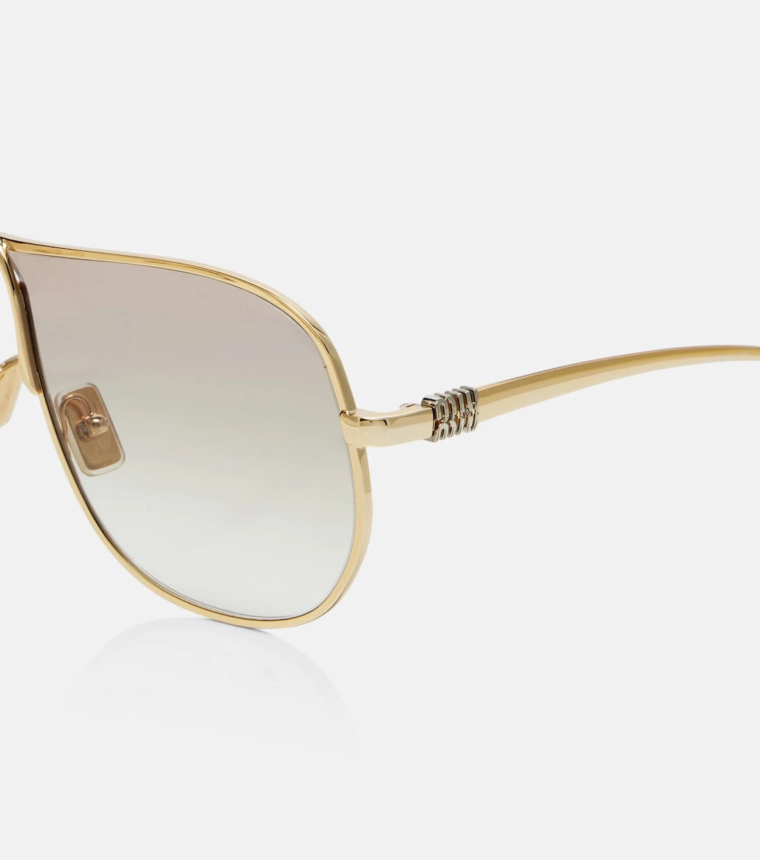 Miu Miu - نظارات Miu Ombre الشمسية بعدسات طيار
