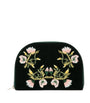 Embroidered Zoe Zip-Up Jewellery Case