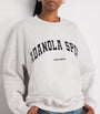 Adanola Grey Organic Cotton Logo Sweatshirt