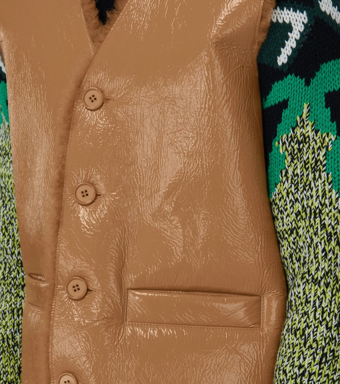 Prada - Shearling vest