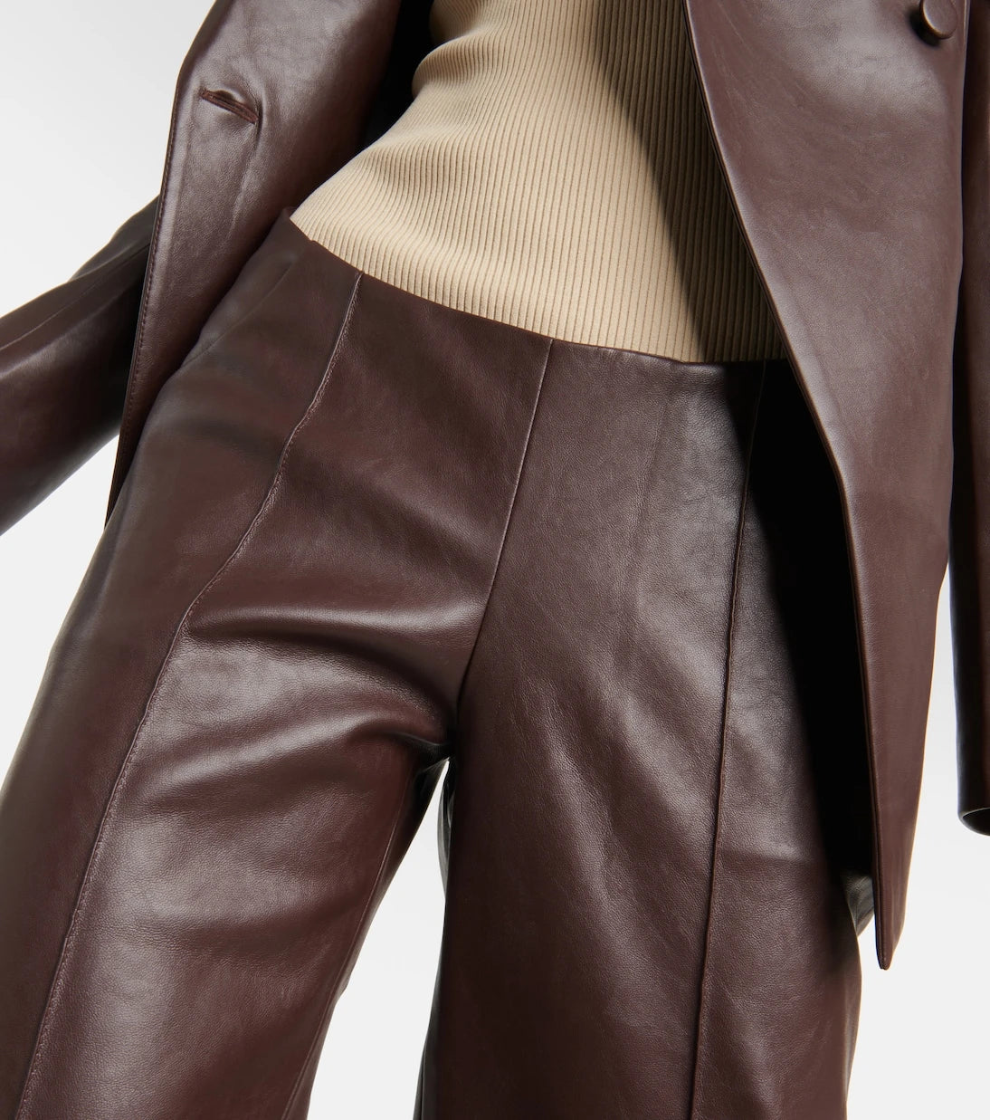 Aya Muse - Low-rise wide-leg pants