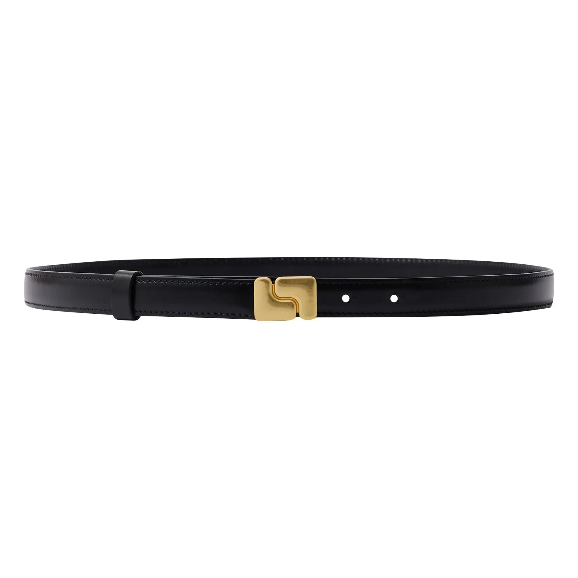 Soeur - Ninon Mini Leather Belt | Black