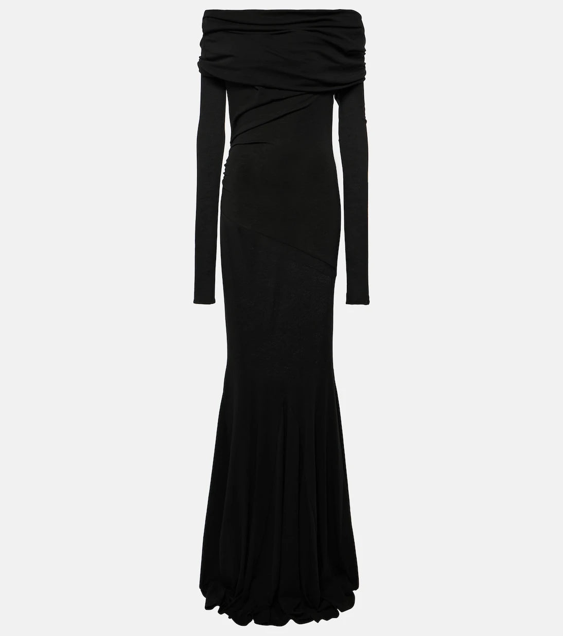 Entire Studios - Bound off-shoulder draped gown