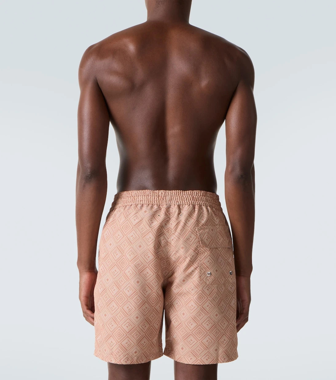 Frescobol Carioca - Santos printed swim trunks