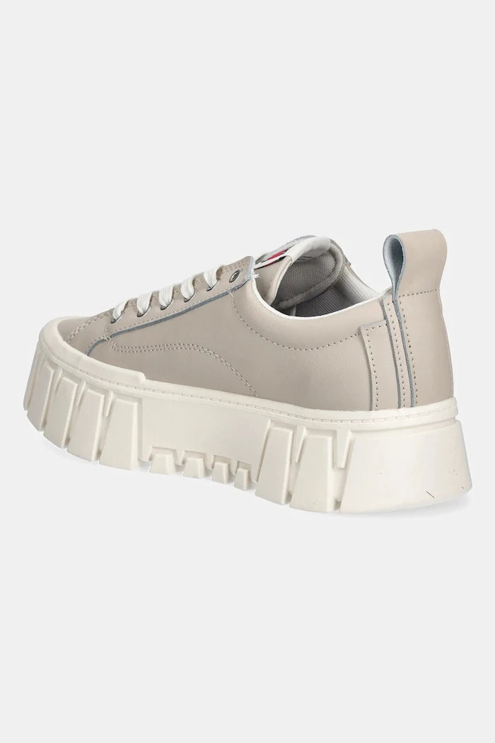 Кожени маратонки Tommy Jeans TJW VULC FLATFORM LEATHER