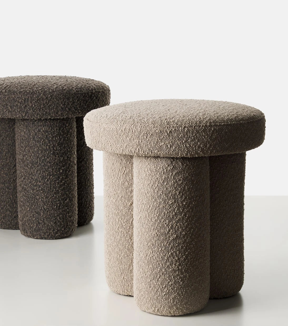 101 Copenhagen - Big Foot bouclé stool