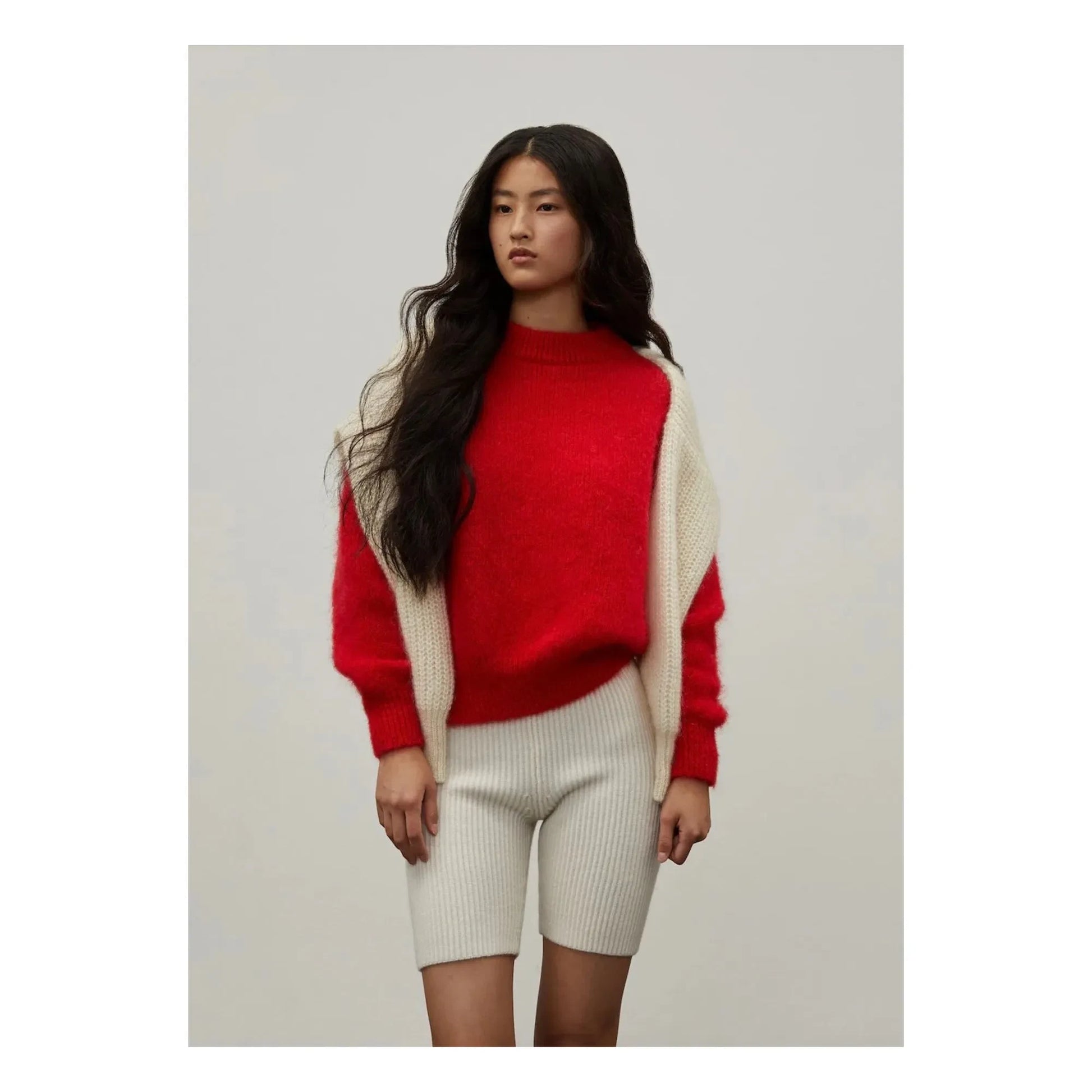 Surprise Paris - Jane Super Kid Mohair sweater | Red
