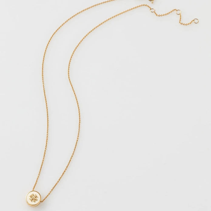Tory Burch KIRA ENAMEL Kolye
