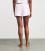 Skims Pink Cotton Poplin Sleep Shorts
