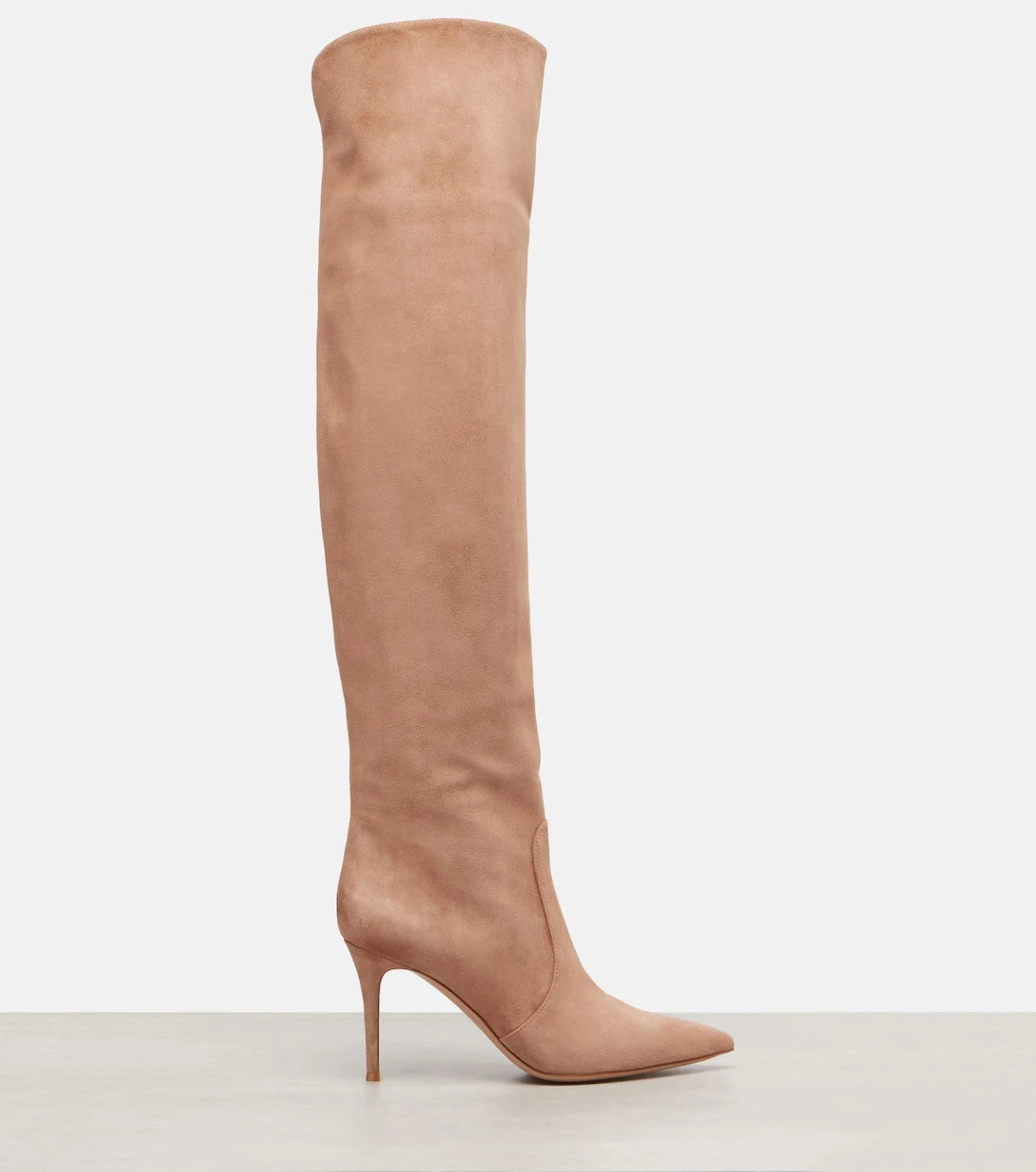 Gianvito Rossi - Hansen 85 leather knee-high boots