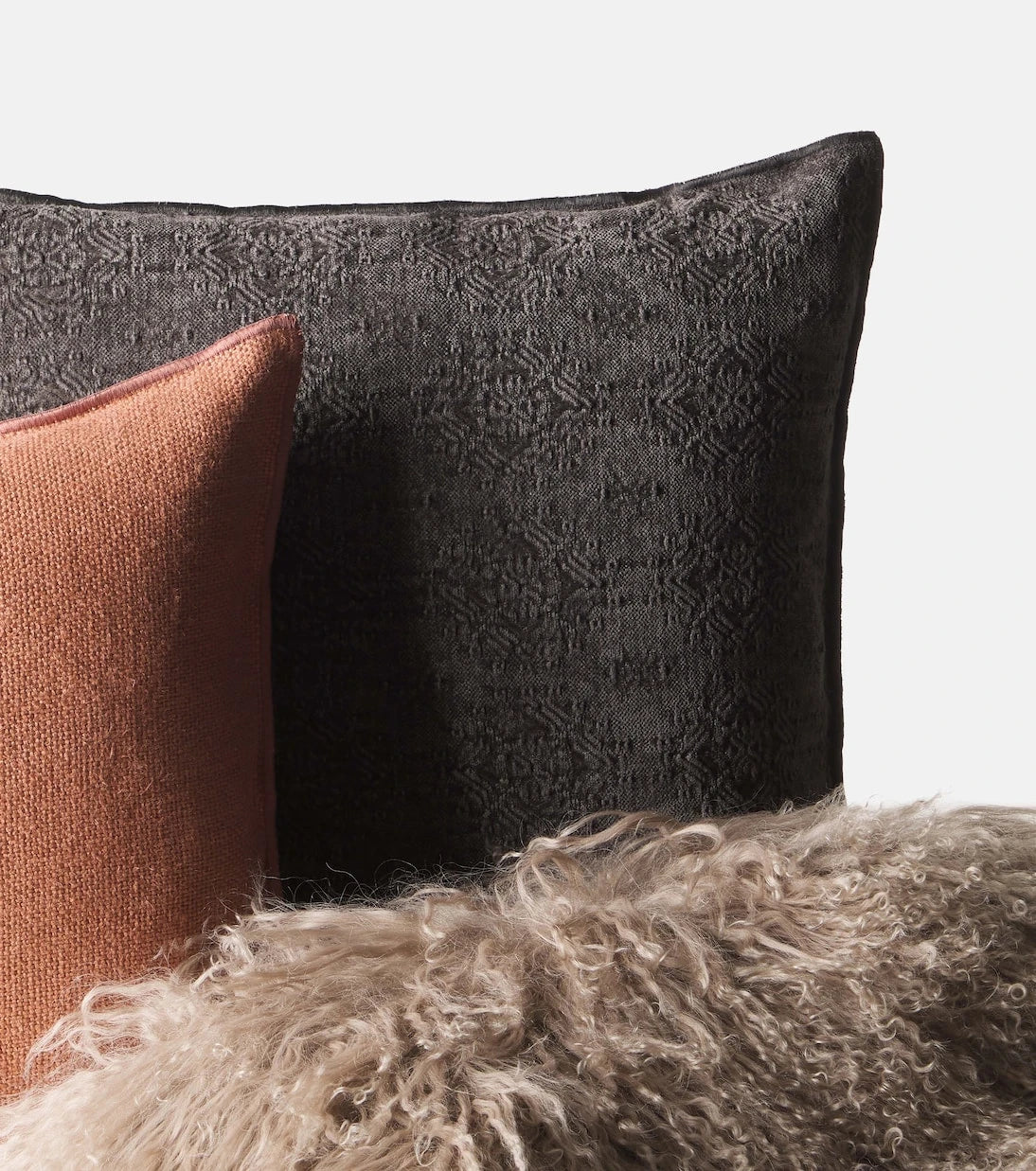 Maison de Vacances - Cotton-blend cushion