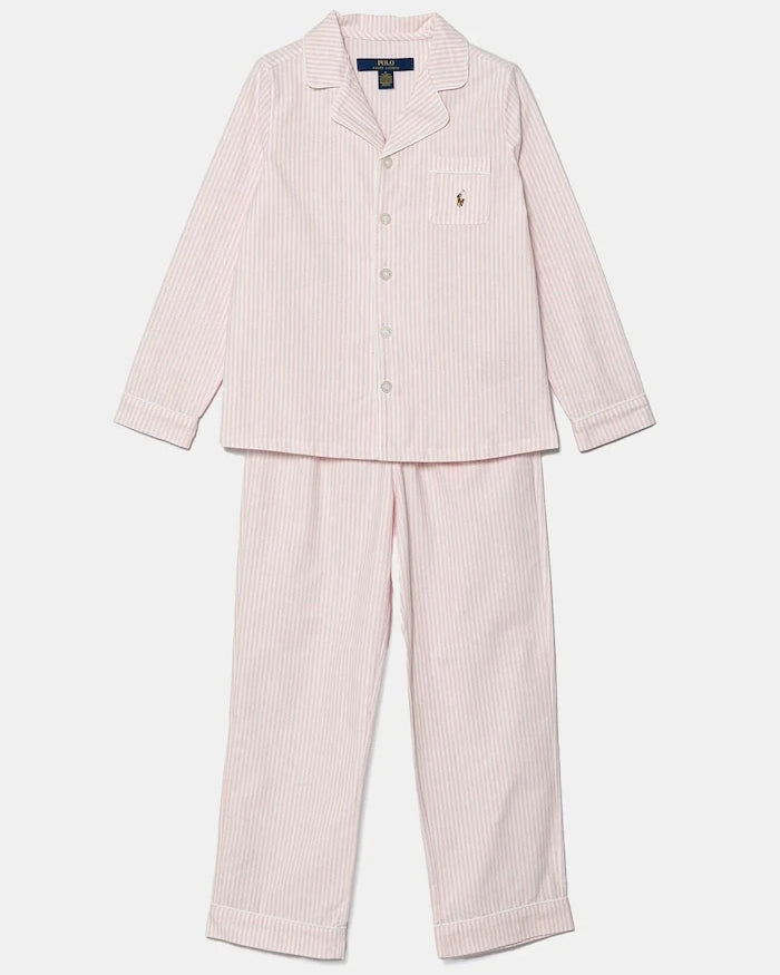 Polo Ralph Lauren Çocuk Pamuklu Pijama (2 Parça)