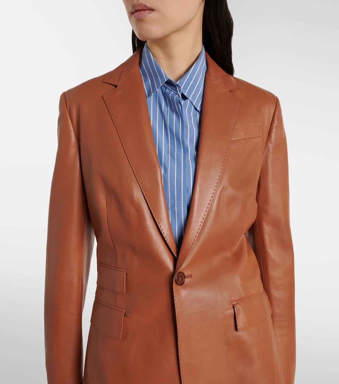 Ralph Lauren Collection - Parker leather blazer