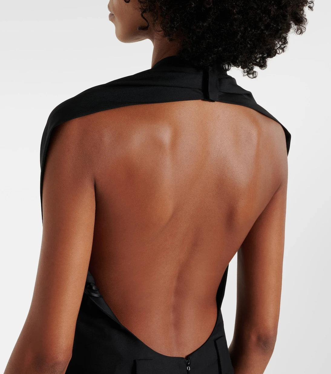 Coperni - Halterneck virgin wool jumpsuit