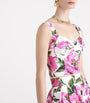 Dolce & Gabbana Multi Roses Bustier Top