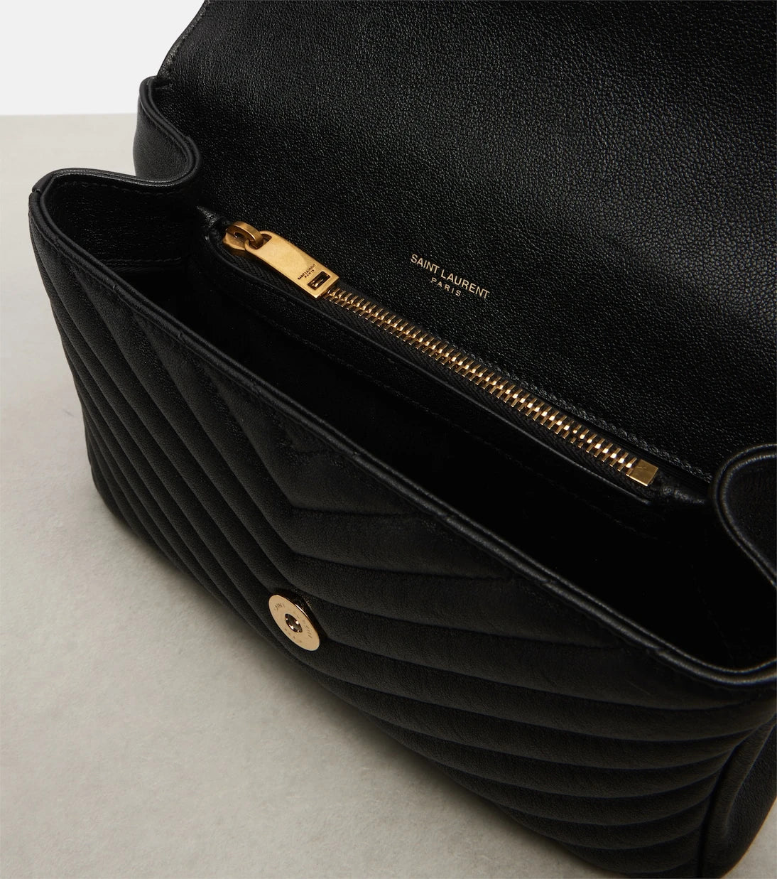 Saint Laurent - Collège Medium leather shoulder bag