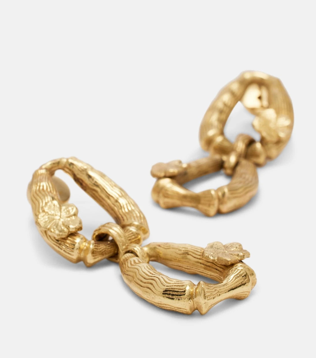 Alémais - Team Spirit gold-plated drop earrings