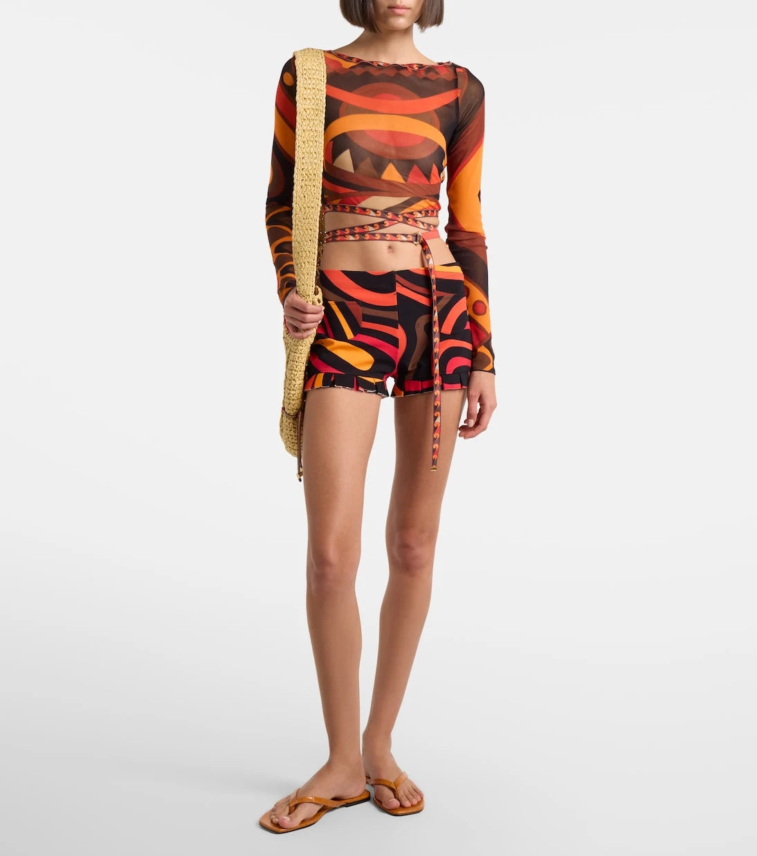 Pucci - Marmo jersey shorts