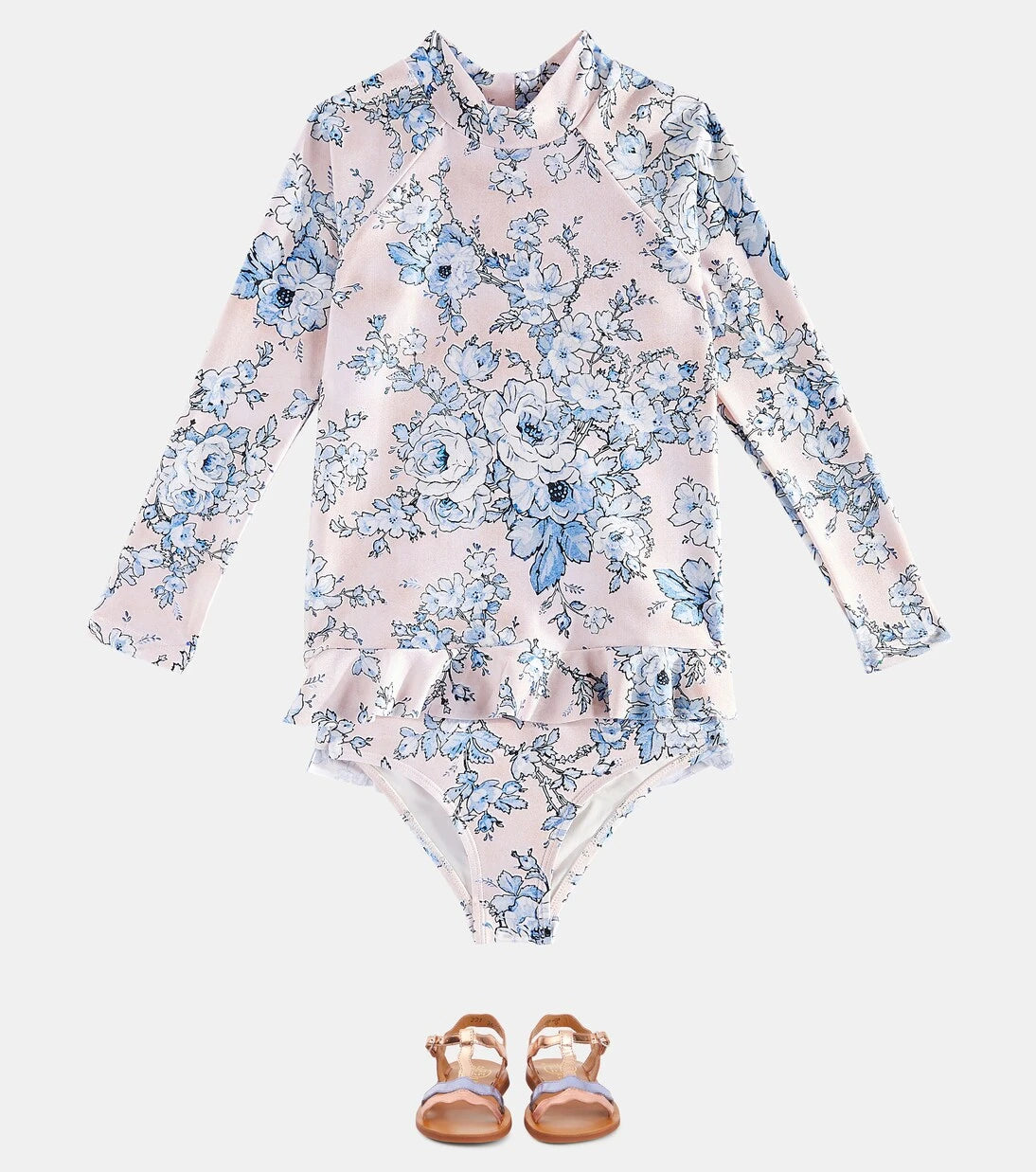 Zimmermann Kids - Halliday çiçekli bikini altı