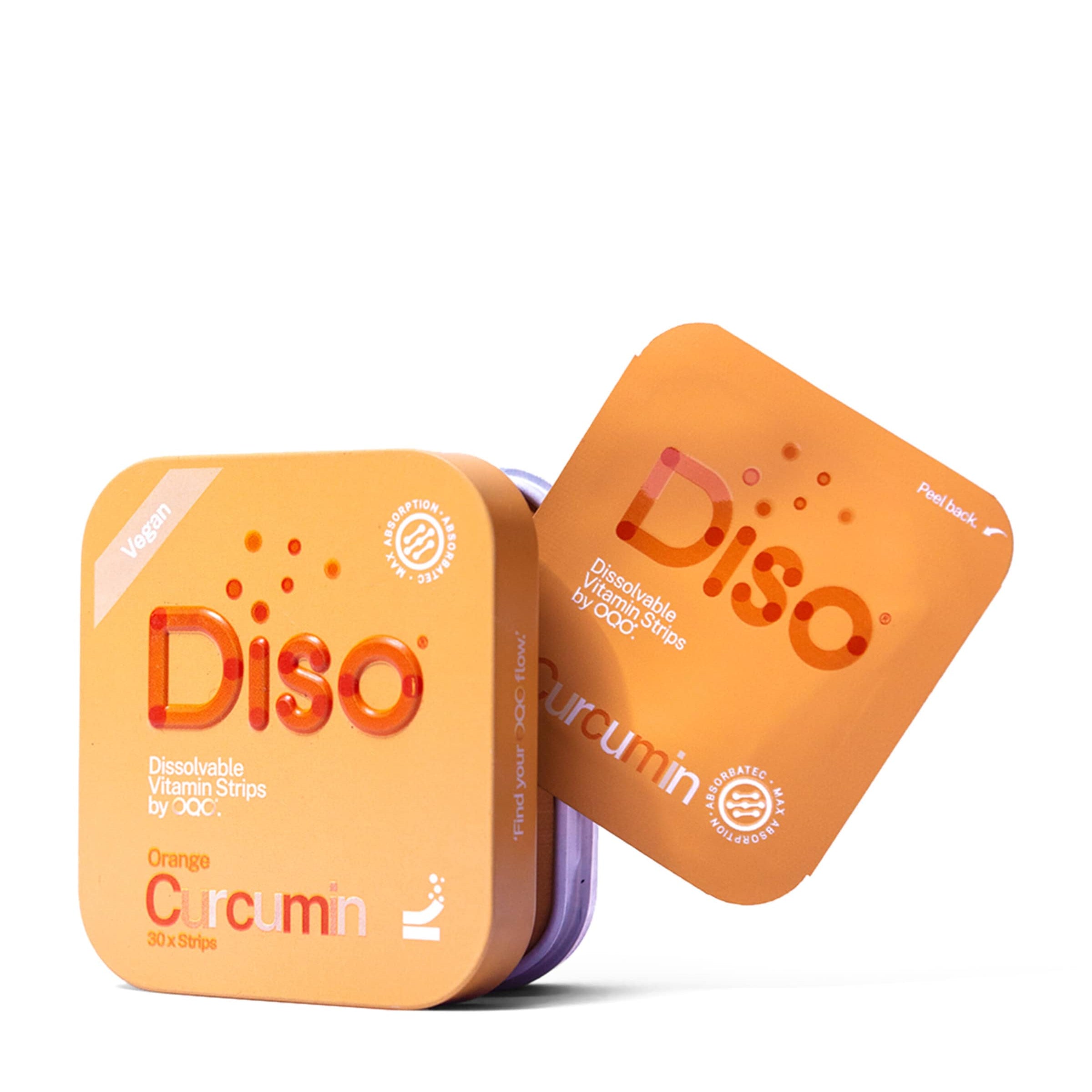 OQO DISO Curcumin Vitamin Strips (30 Strips)