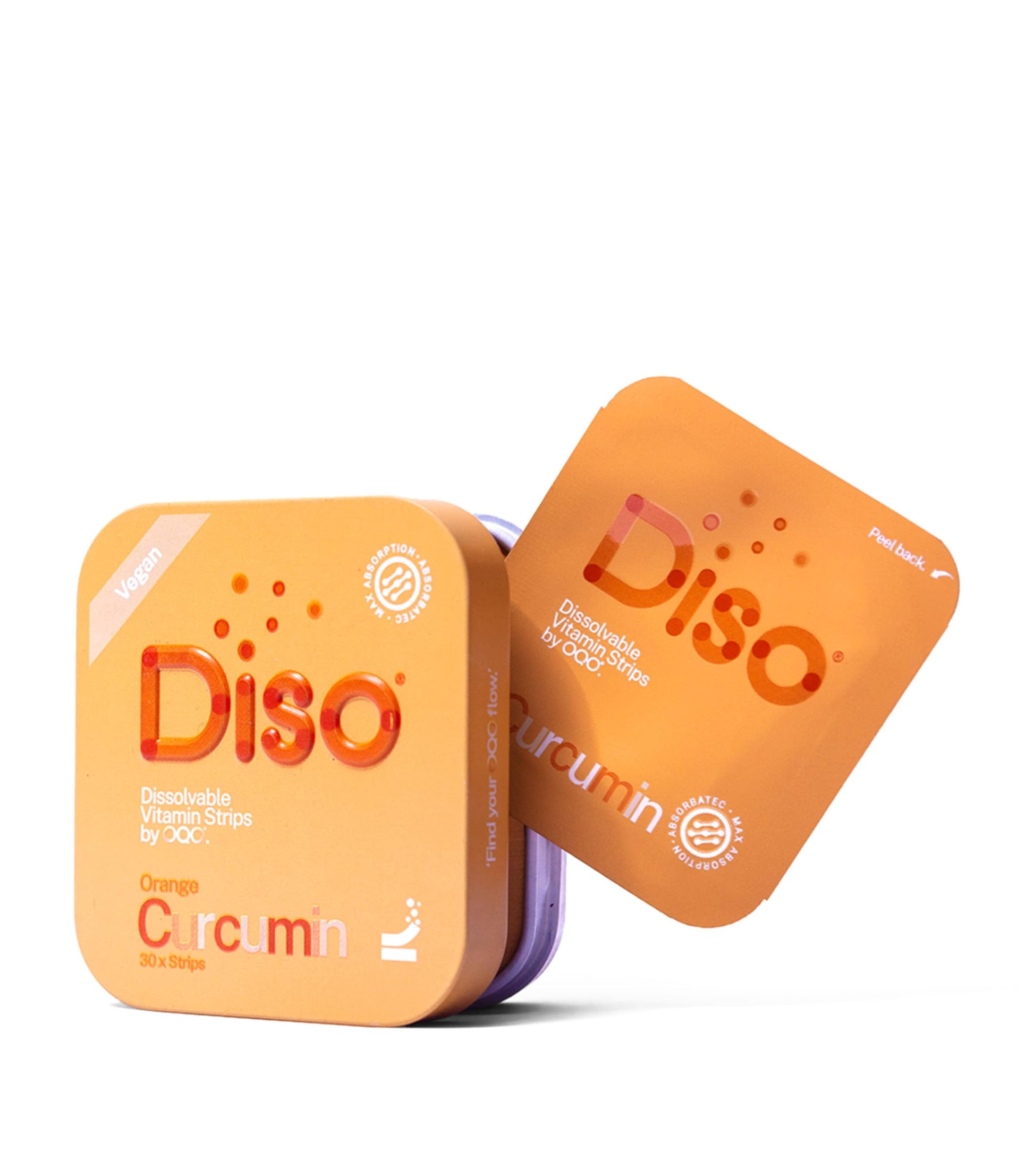 OQO DISO Curcumin Vitamin Strips (30 Strips)