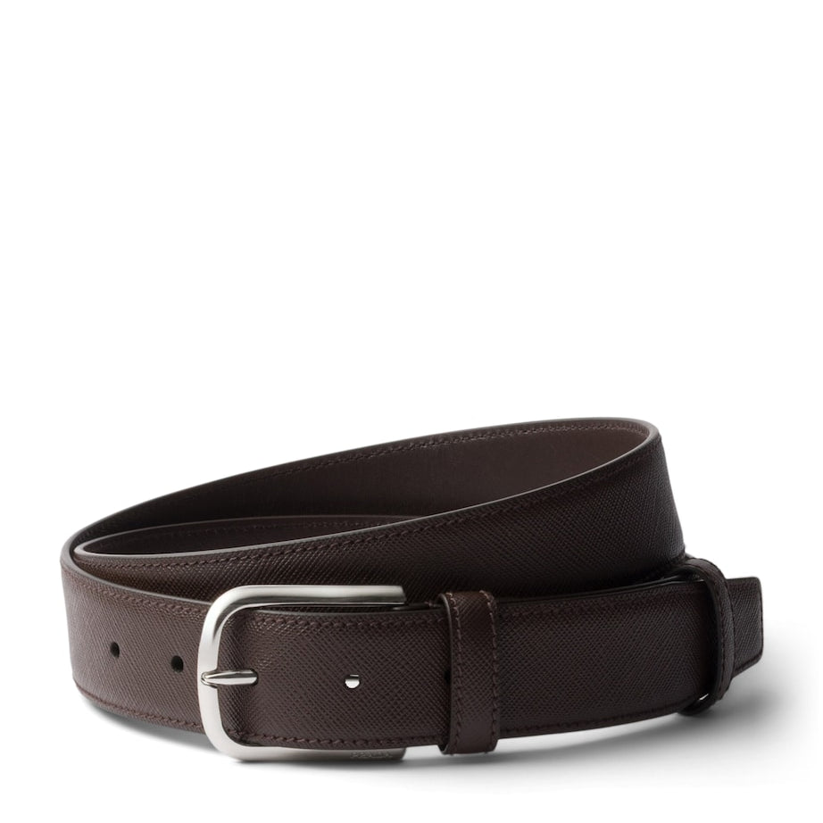 Prada Saffiano Leather Belt