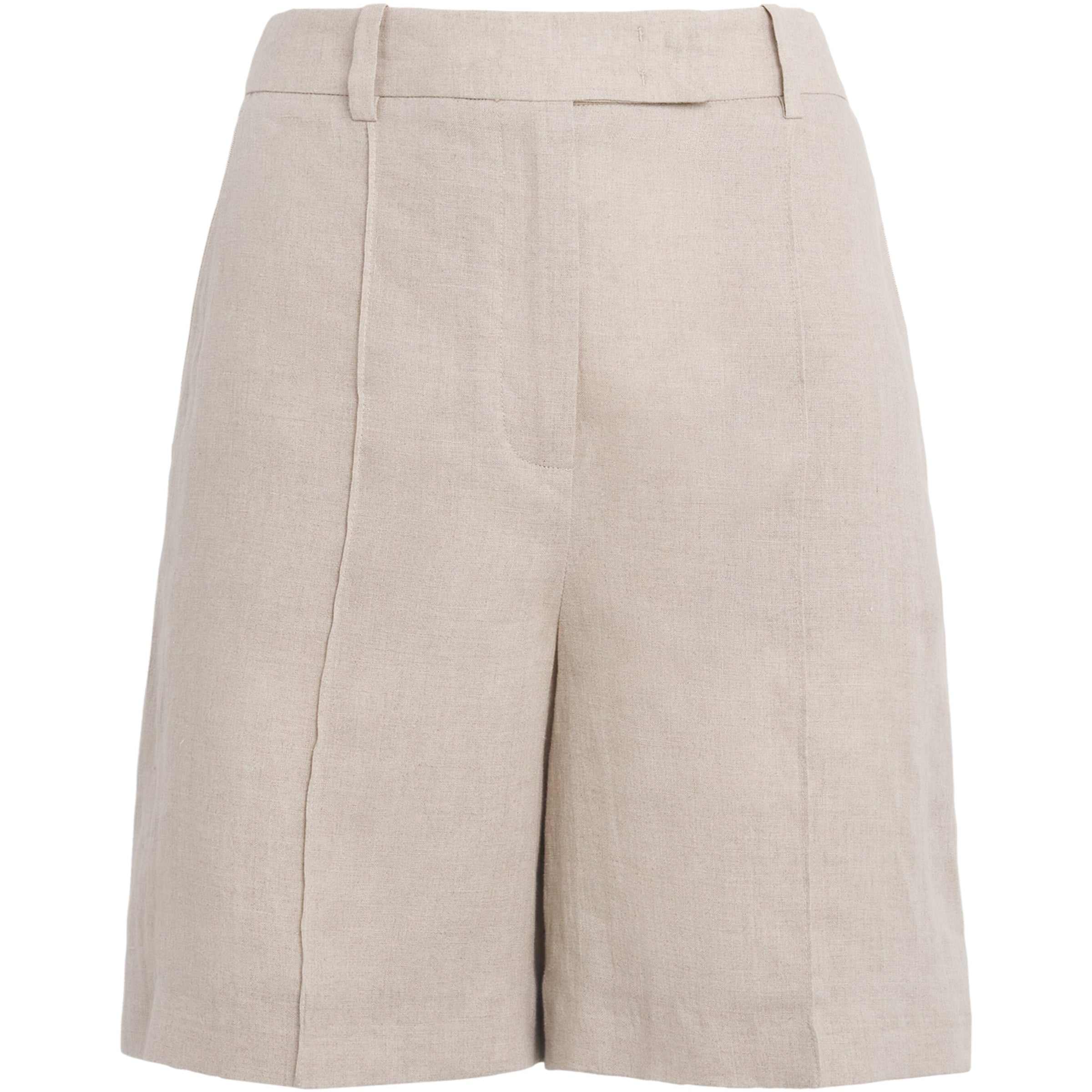 Eleventy x Harrods Linen Bermuda Shorts