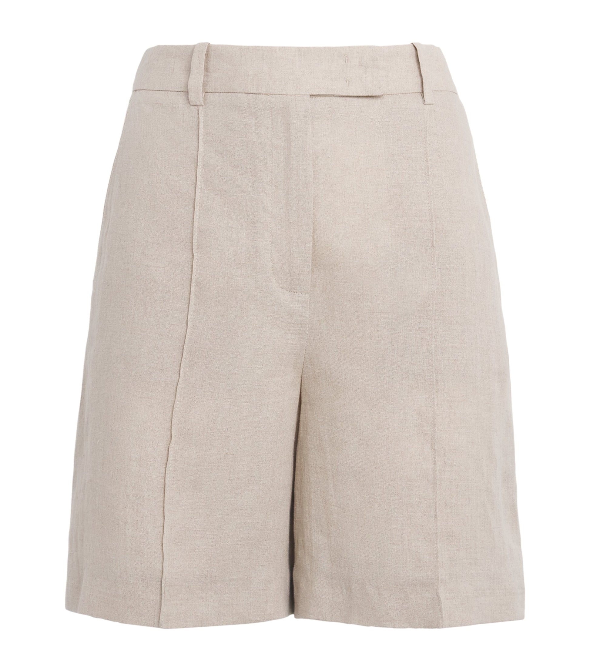 Eleventy x Harrods Linen Bermuda Shorts
