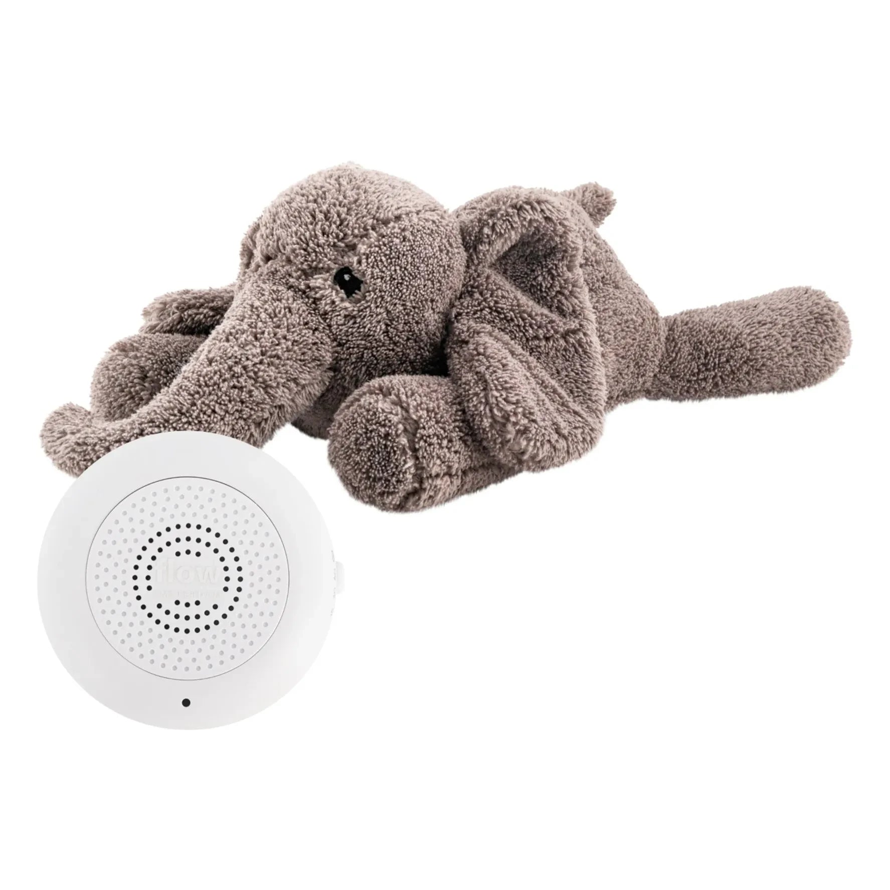 Flow - George white noise plush | Charcoal grey