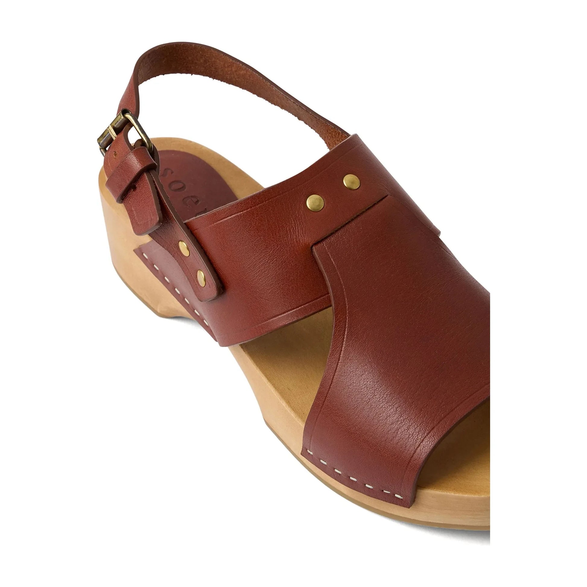 Soeur - Amy Leather sandals | Mahogany